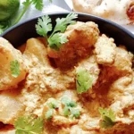 Rich and Aromatic Indian Chicken Korma Curry Cooked in Yogurt
